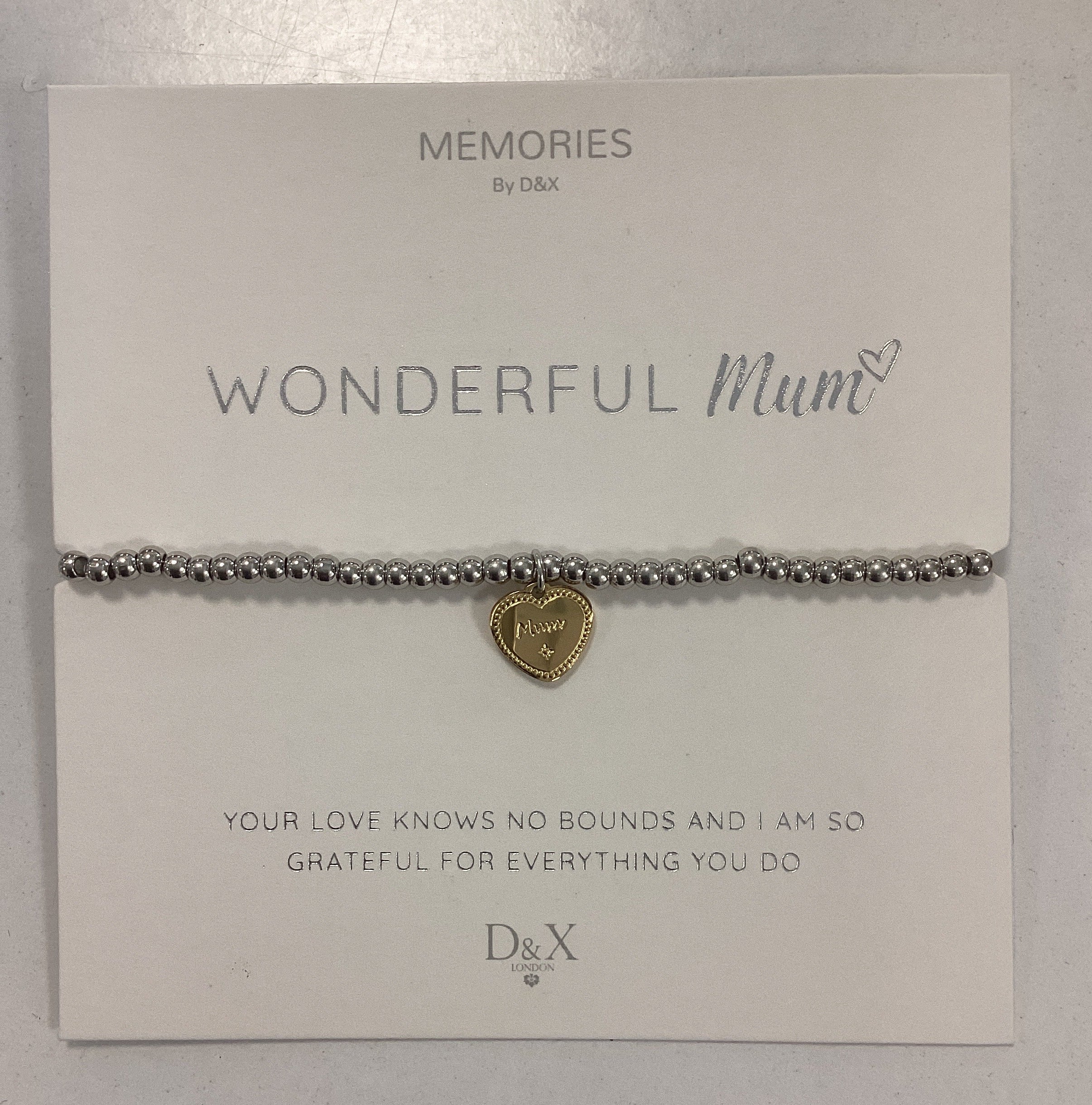 D&X Memories Wonderful Mum - Bracelet