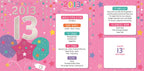 Born in 2013 - 13th birthday card