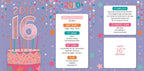 Born in 2010 (female) - 16th birthday card