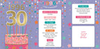 Born in 1996 - 30th birthday card