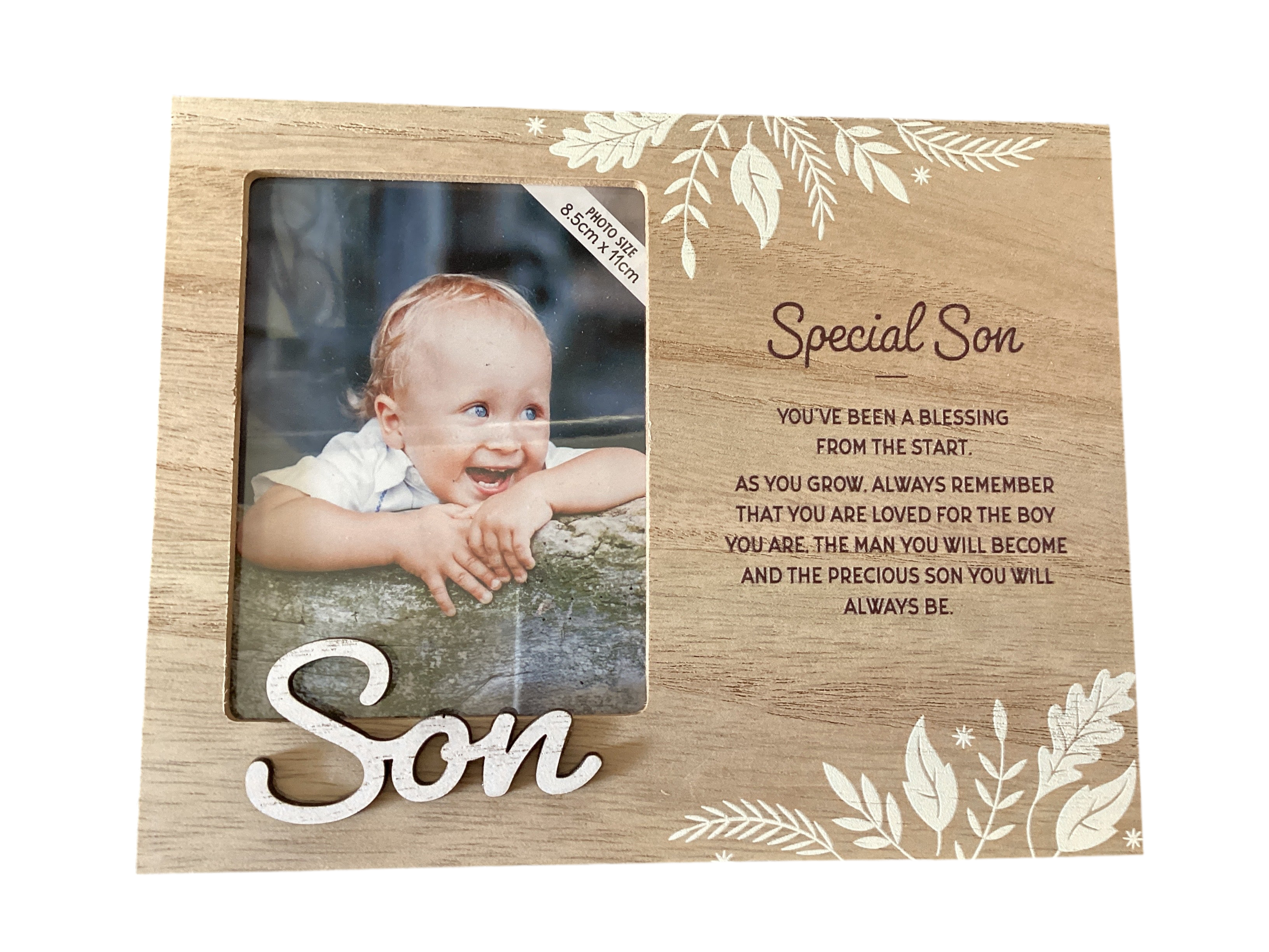 Son - Personalised Kids Picture Frame