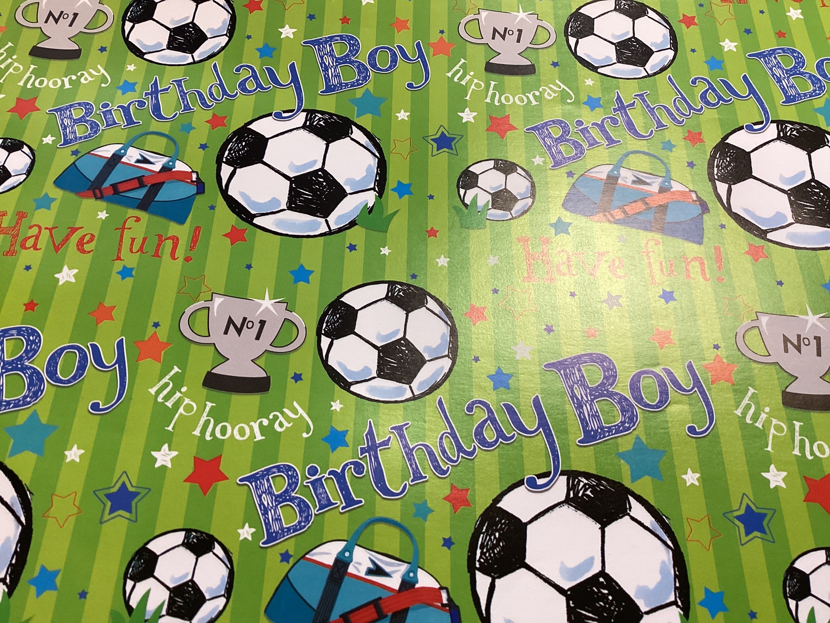 Football - Wrapping Paper