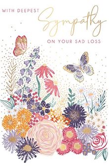 With deepest sympathy card