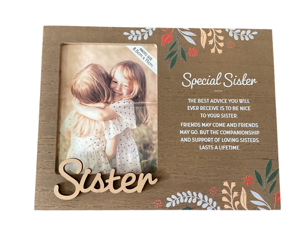 Sister  - Personalised  Picture Frame