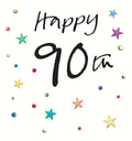 Happy 90th- Birthday card