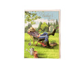 In the Garden- Father's day card