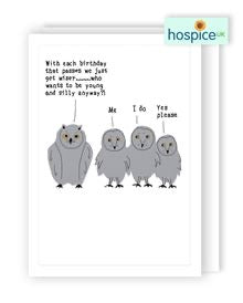 Getting wiser - Hospice uk card