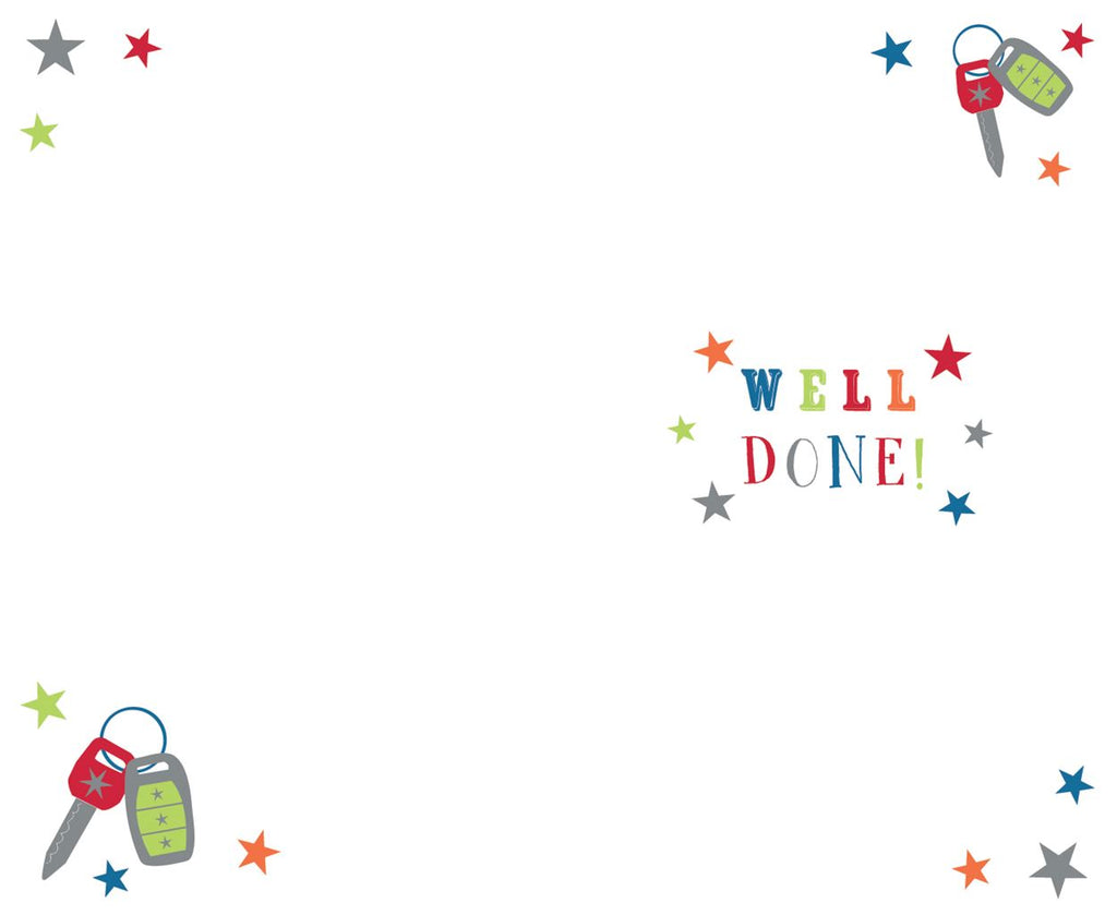 You Passed Your Driving Test -  Congratulations card