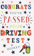 You Passed Your Driving Test -  Congratulations card