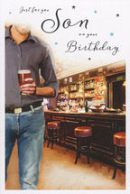 Just for you, Son - Birthday card