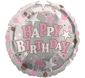 Happy Birthday - Helium-Filled Balloon