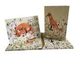 Foxy tales B -12 Notecards & Envelopes