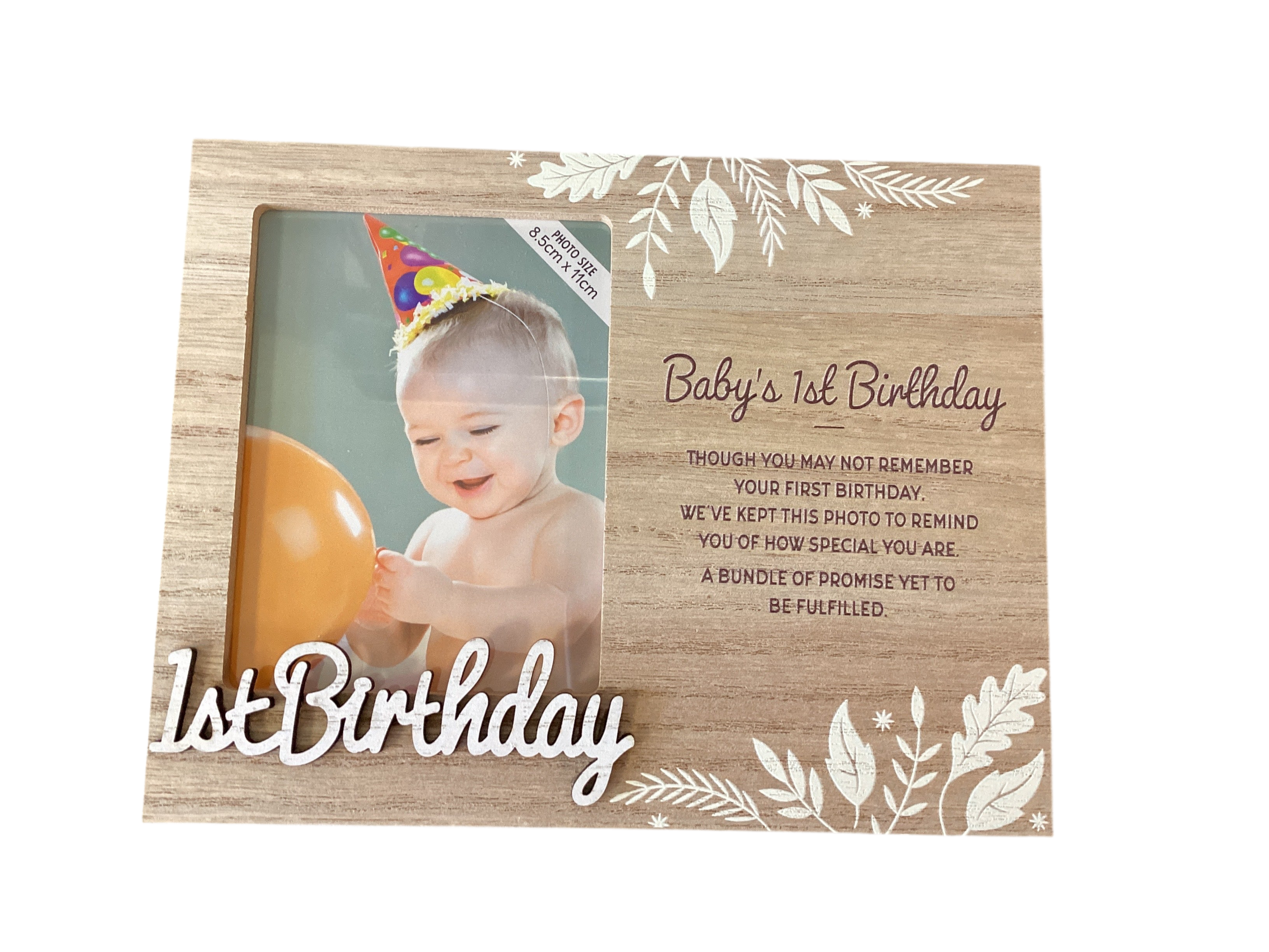 1st Birthday  - Personalised  Kids Picture Frame