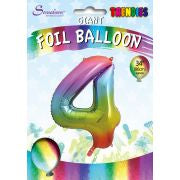 4 - Large multi-coloured Helium-Filled Balloon