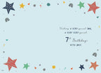 Special Son on Your 7th Birthday card