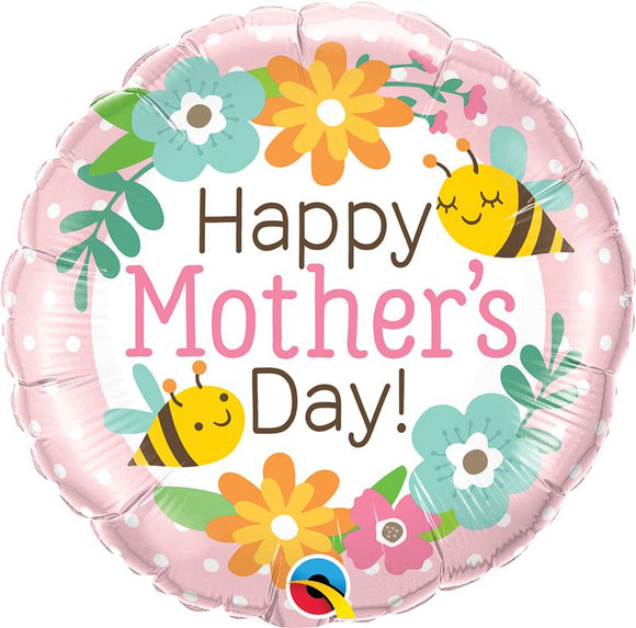 Happy Mother's Day, bees- Helium Balloon