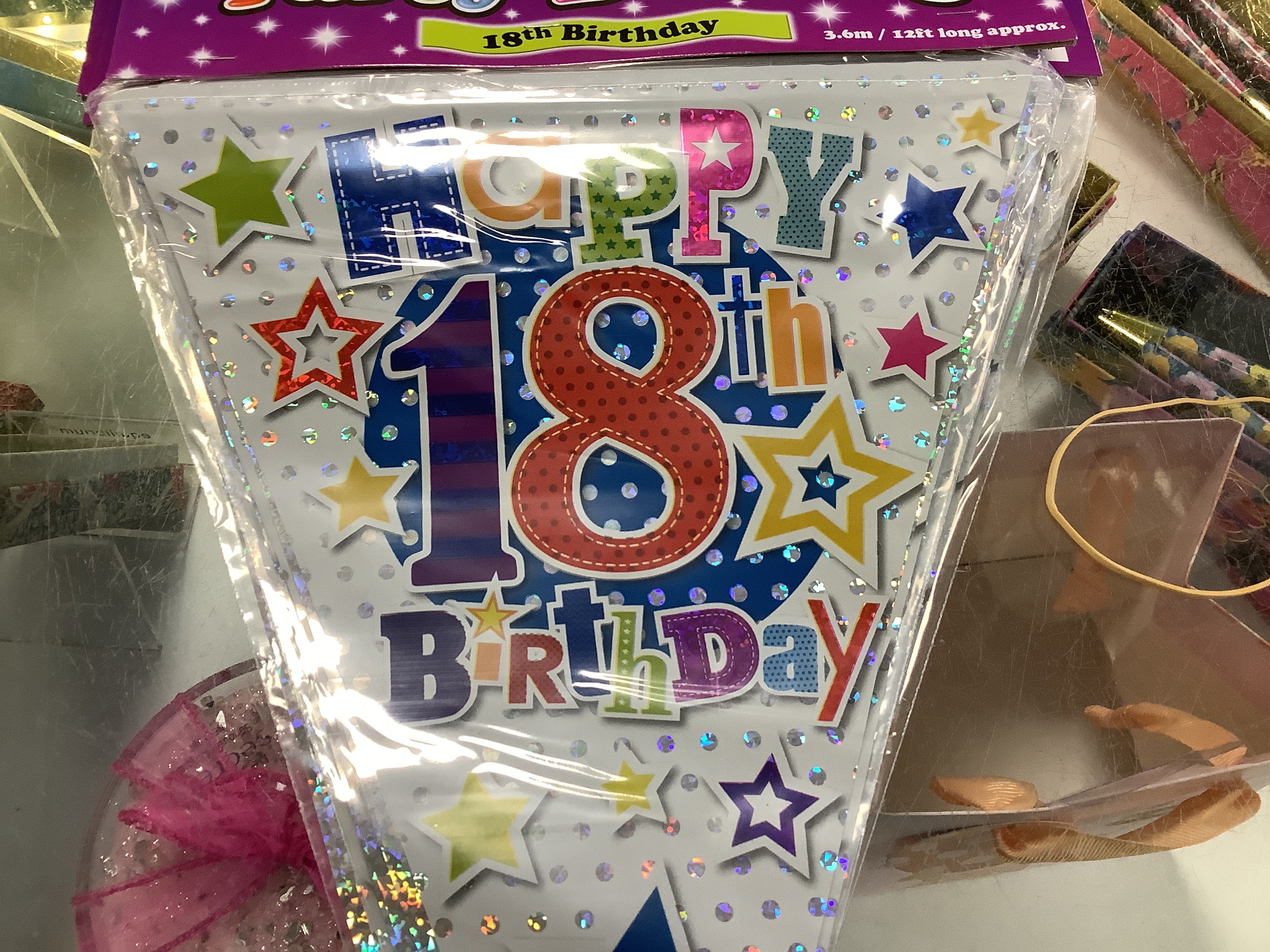 Happy 18th Birthday - Banner