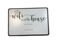 Wi-fi - vintage metal sign