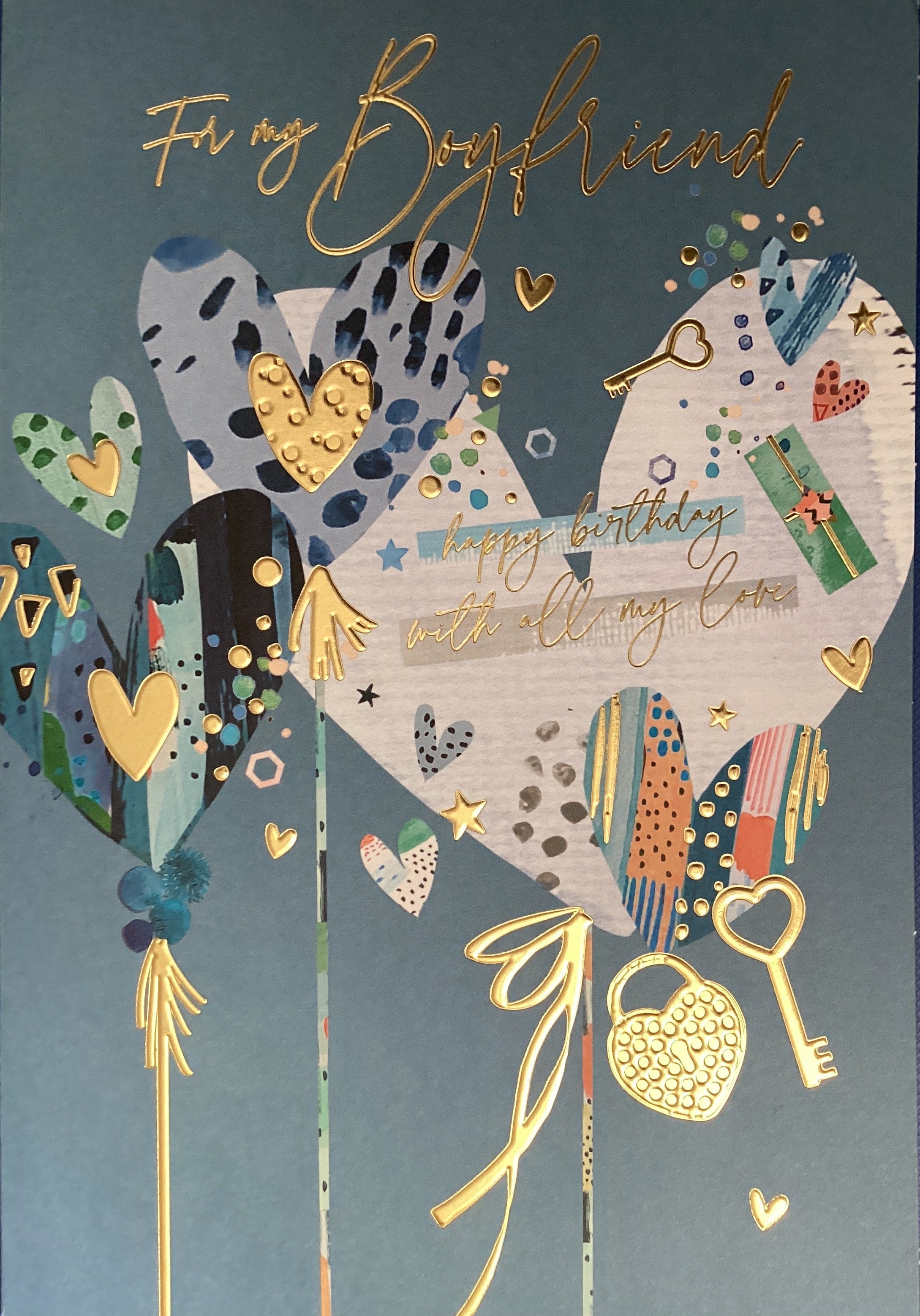 For my boyfriend - birthday card