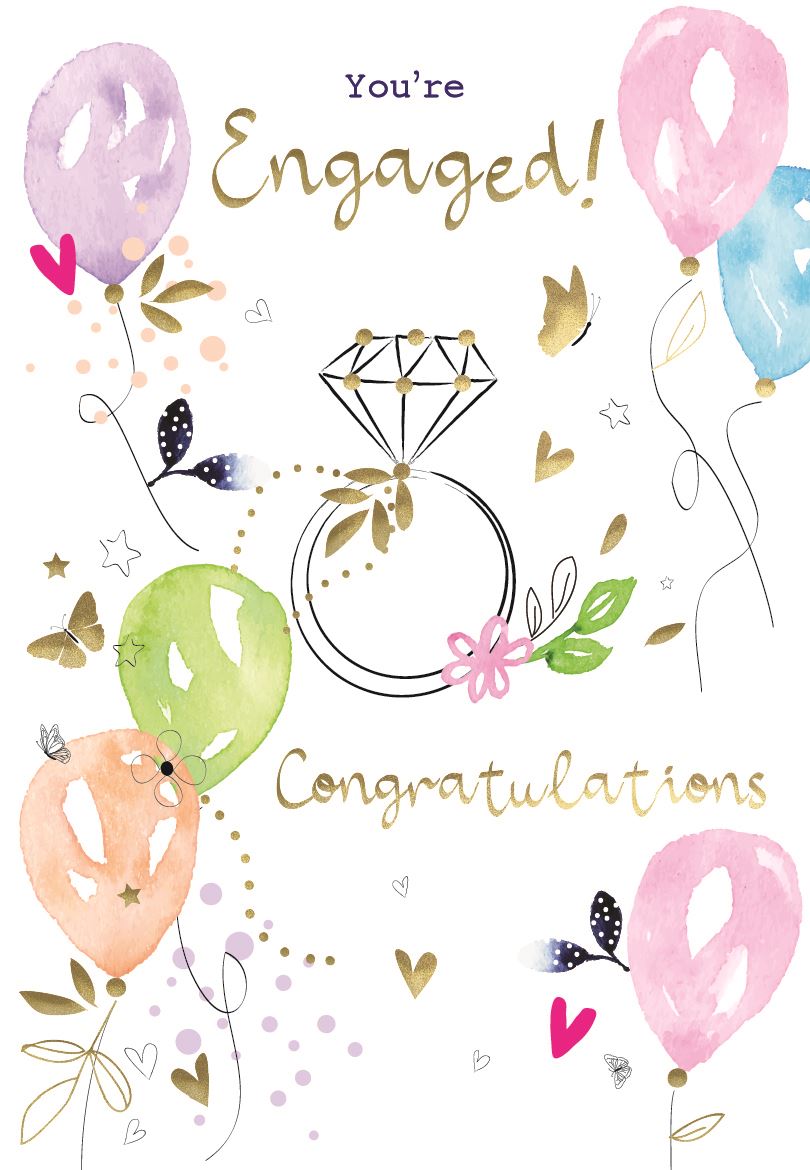 Special Grandson and Fiancée on Your Engagement card