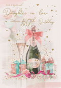 Special Daughter-in-Law on Your 50th Birthday - Birthday Card