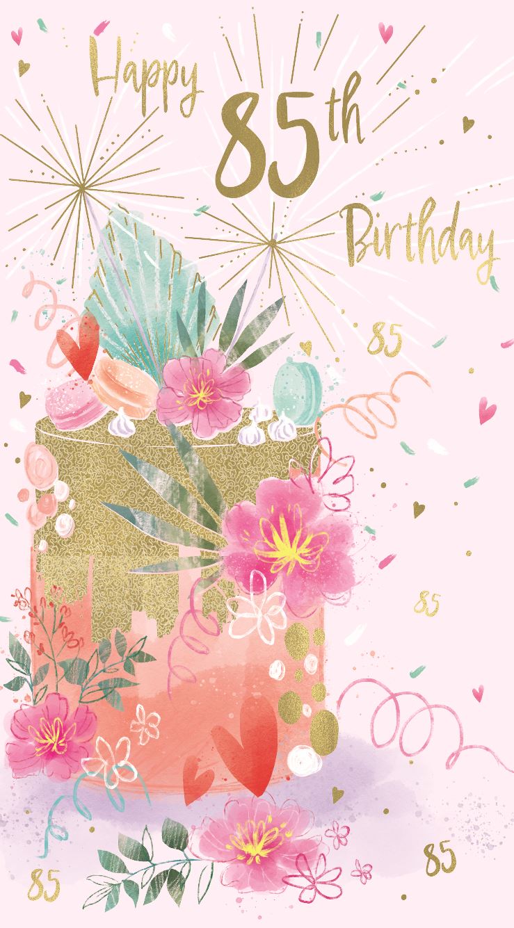 85th birthday card