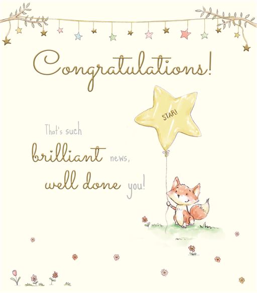 Congratulations card