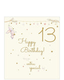 13th Birthday card