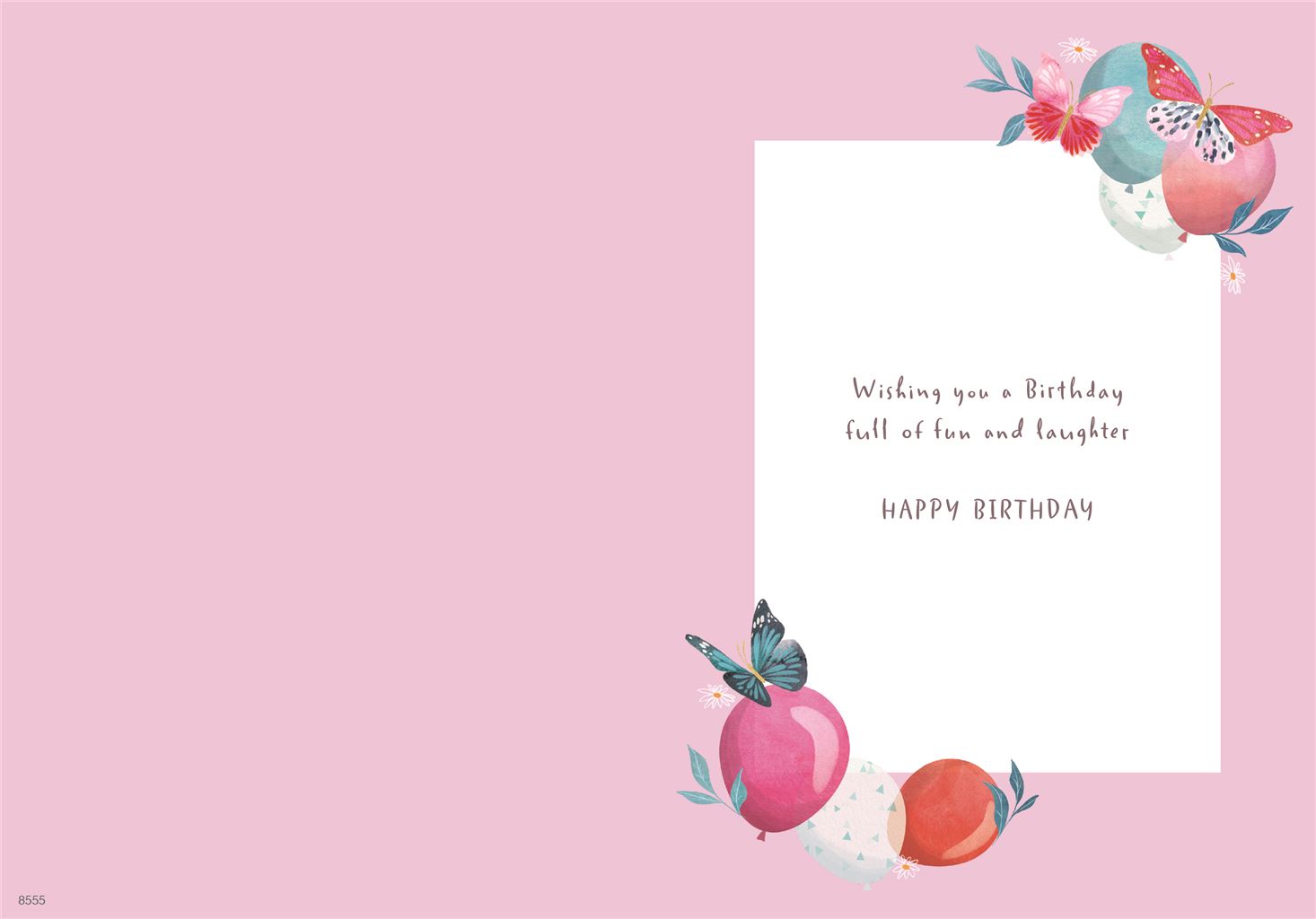 Wonderful Sister, Butterflies - Birthday Card