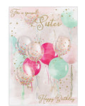 Special Sister - Birthday card