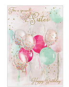 Special Sister - Birthday card