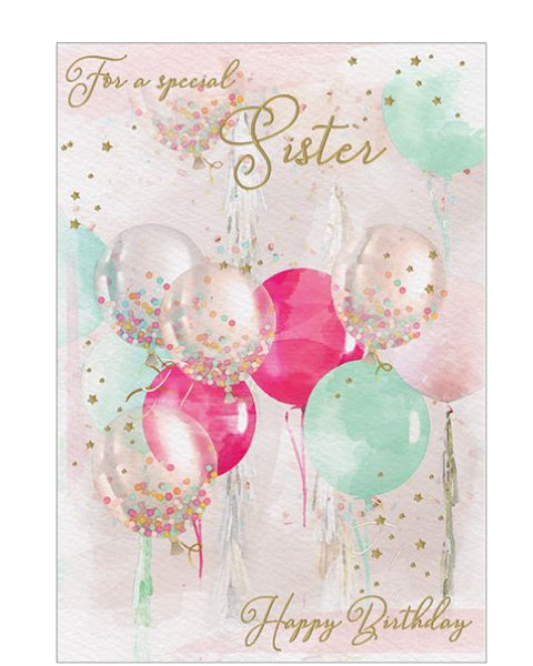 Special Sister - Birthday card