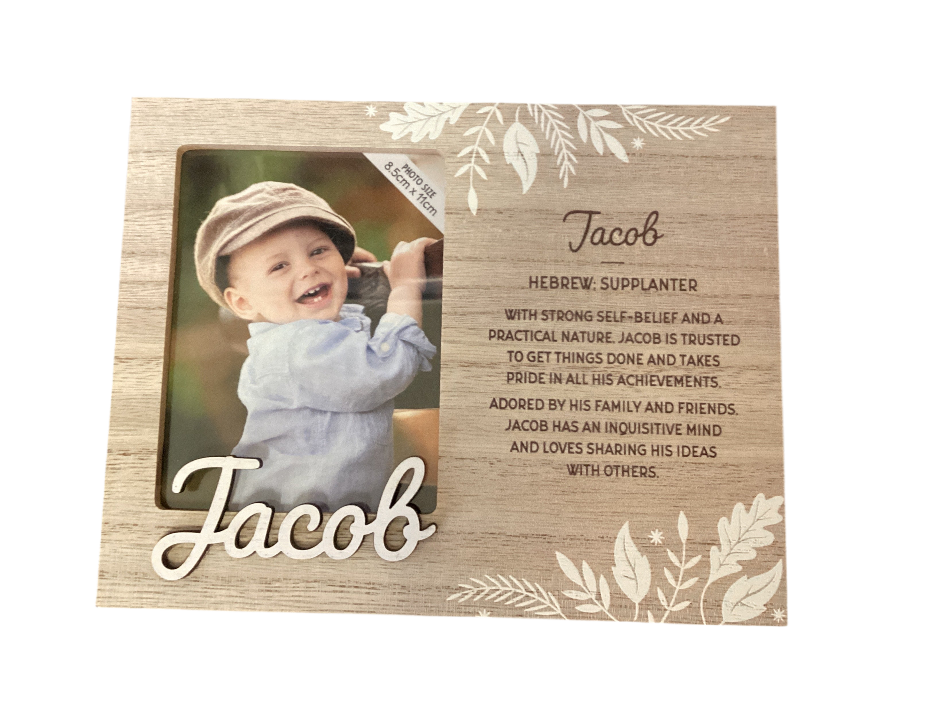 Jacob  - Personalised  Kids Picture Frame