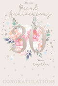 Congratulations on your Pearl Anniversary card