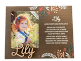 Lily - Personalised Kids Picture Frame