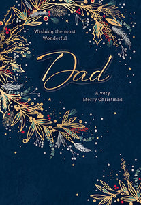 Wonderful Dad -  Christmas card