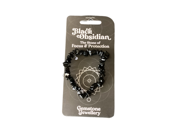 Black Obsidian Bracelet - Gemstone jewellery