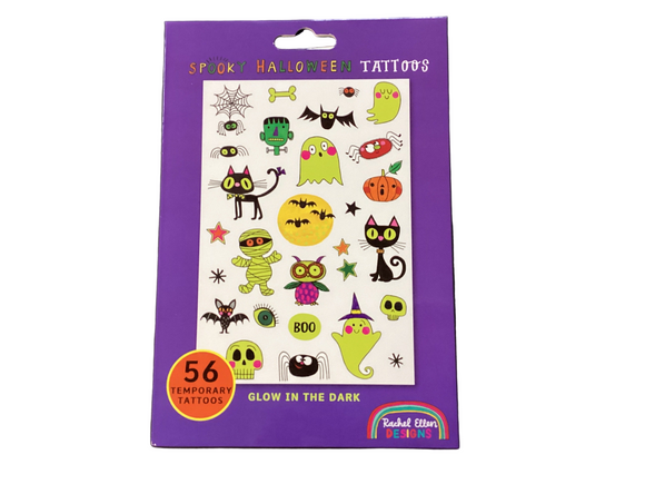 Halloween tattoos by Rachel Ellen