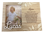 Lucas - Personalised Kids Picture Frame
