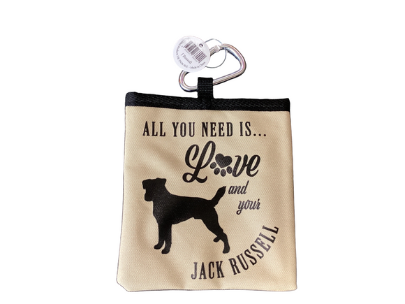 Jack Russell- dog treat pouch