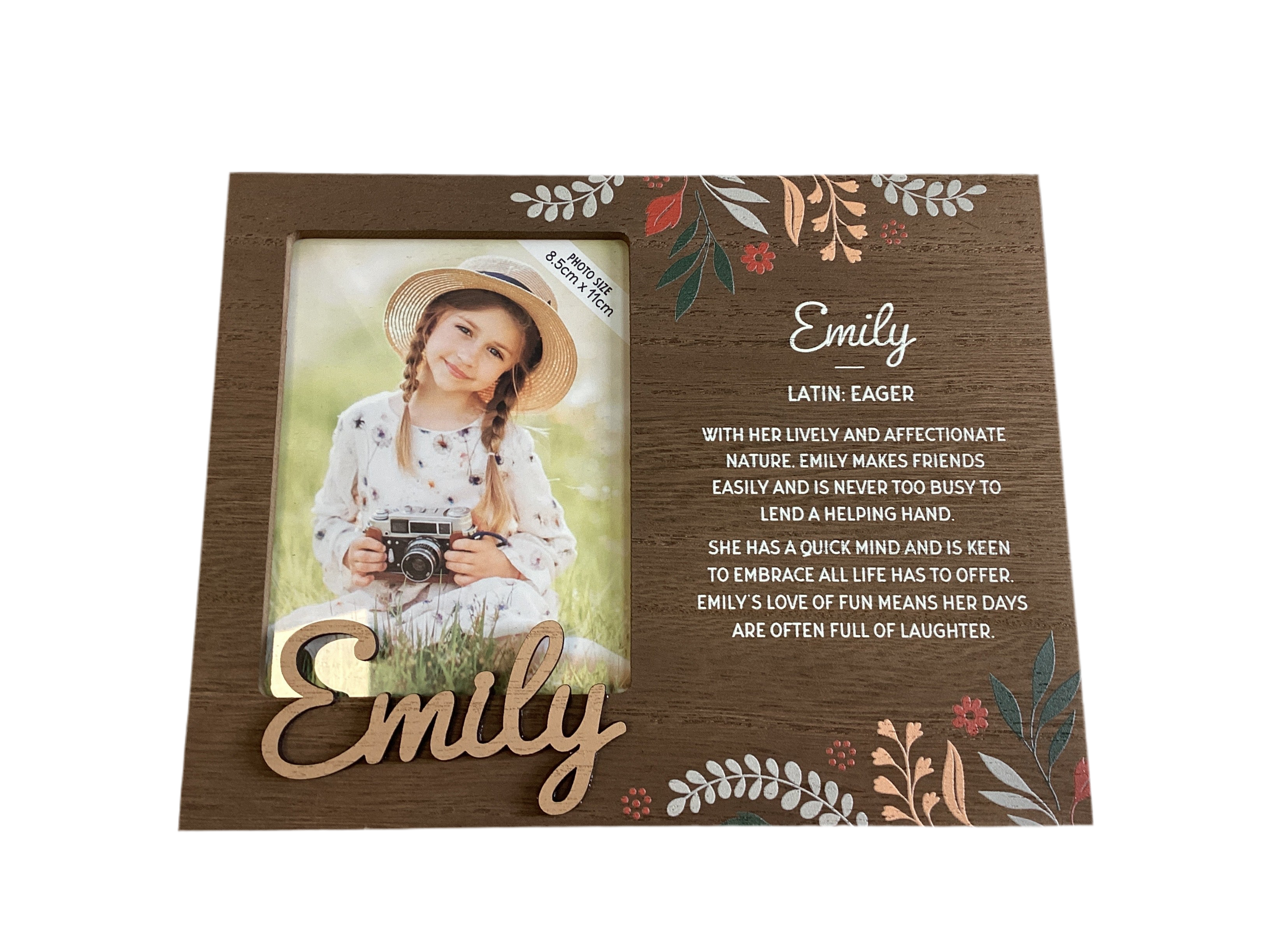 Emily - Personalised Kids  Picture Frame