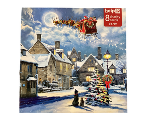 Waiting for Santa Claus - Pack of 8 Charity Christmas cards