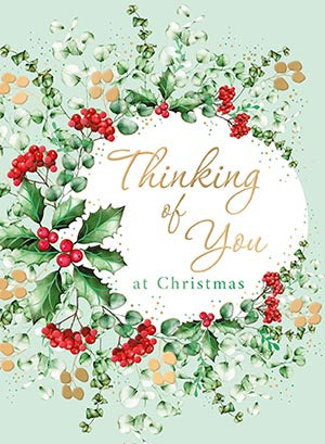 Thinking of You - Christmas card