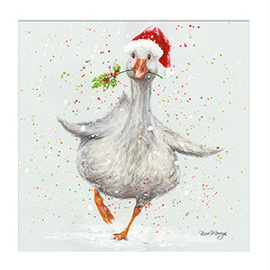 Christmas Goose - Bree Merryn Christmas card