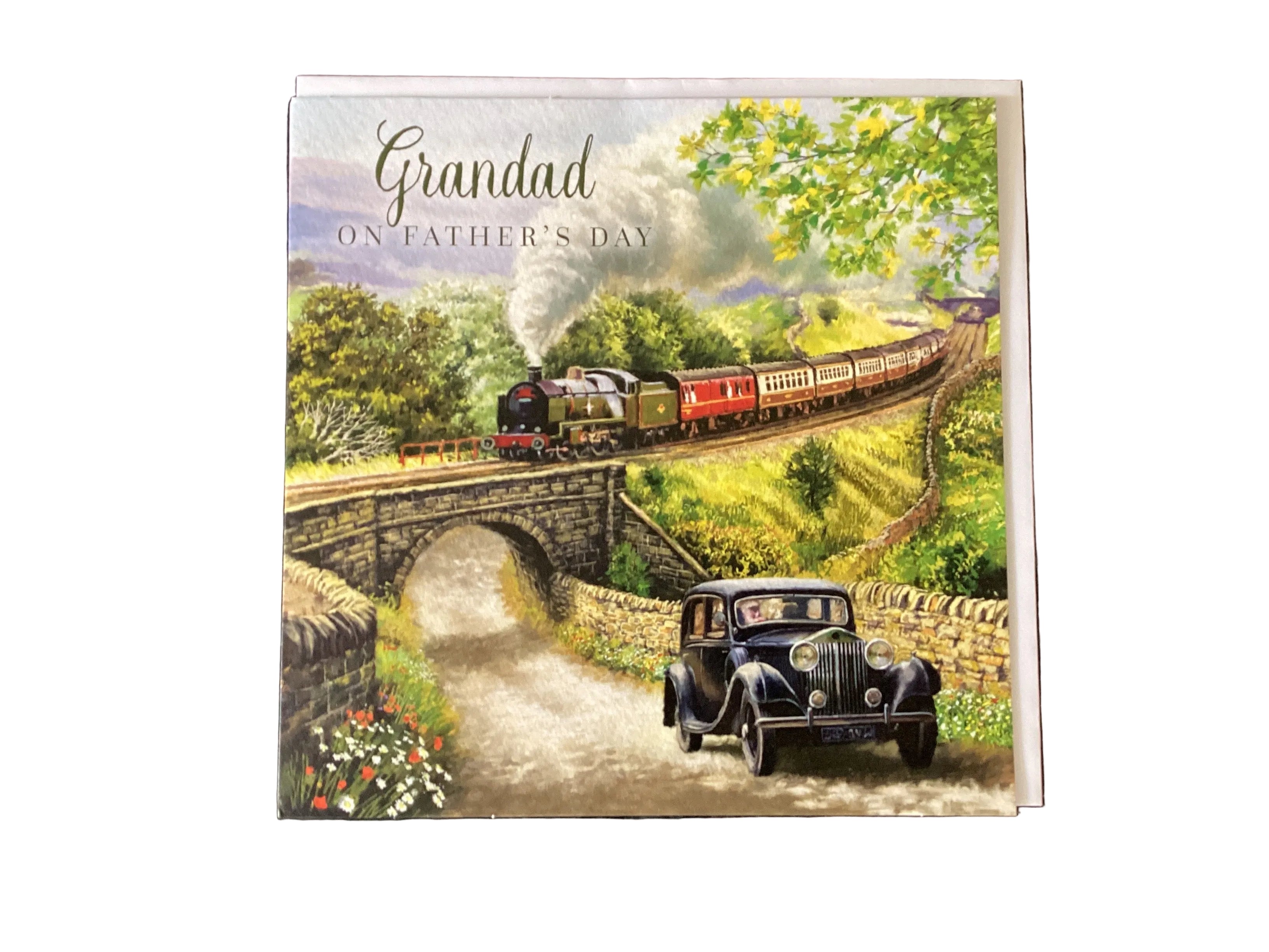 Clasic travel, Grandad- Father's day card