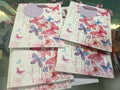 Lilac Colourful Butterflies - Small - Gift Bag