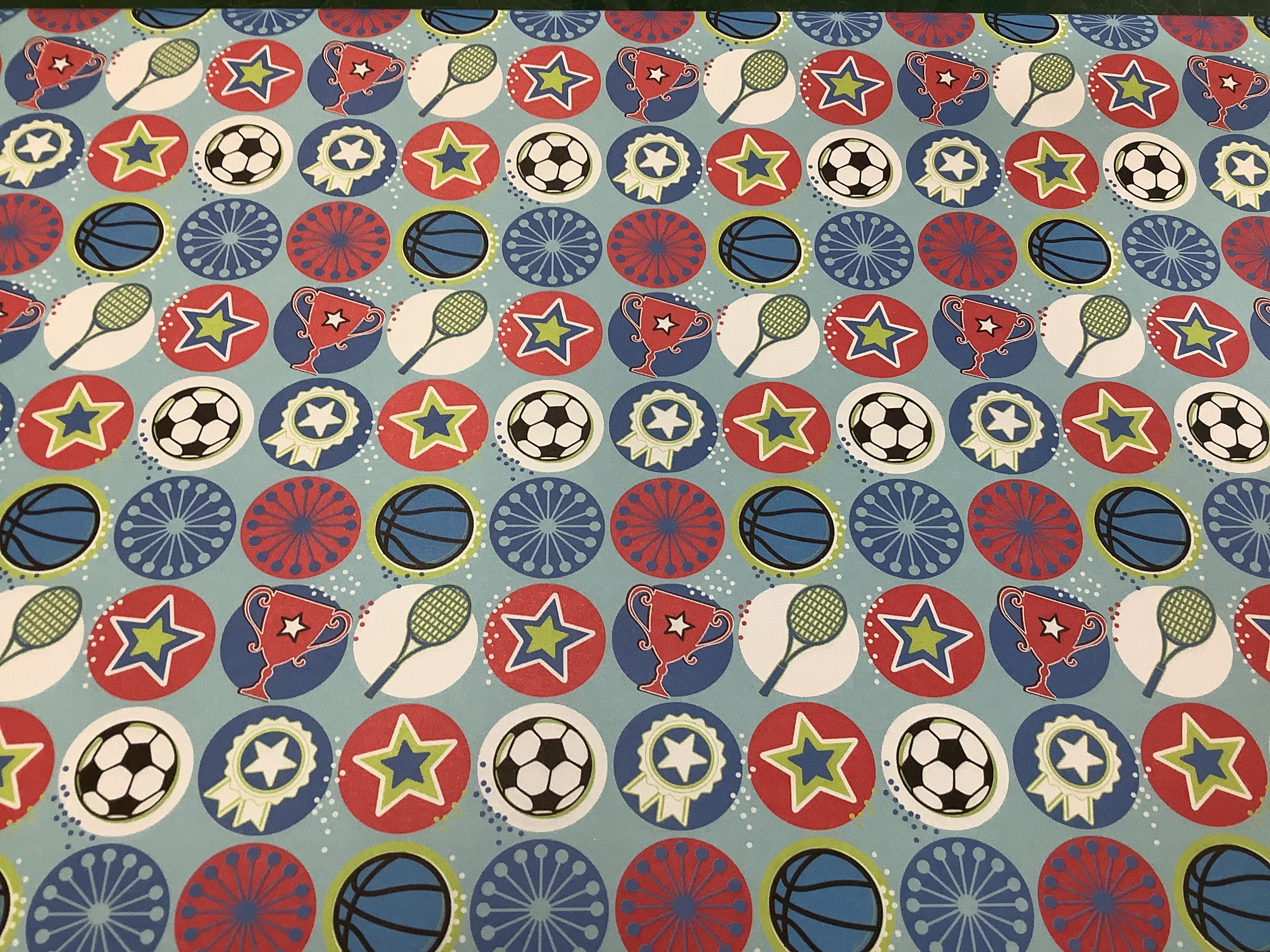 Flat Wrap Sports - Wrapping Paper