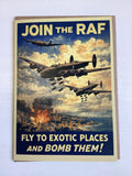 Join the RAF - Funny Card