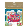 All aboard - Advent calendar card