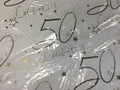 Flat Wrap Celebrate 50 - Wrapping Paper